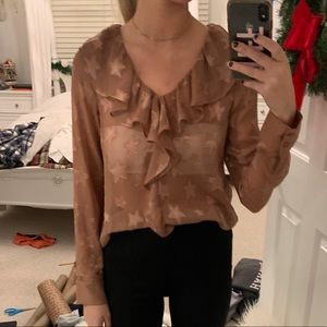 Star ruffle shirt